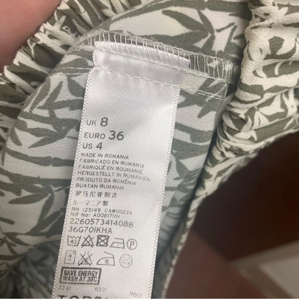Topshop | Bamboo Cross Front Joggers